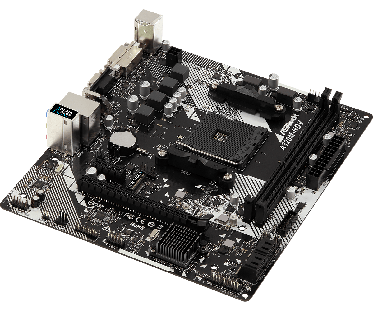 Asrock a320m hdv установка windows 10